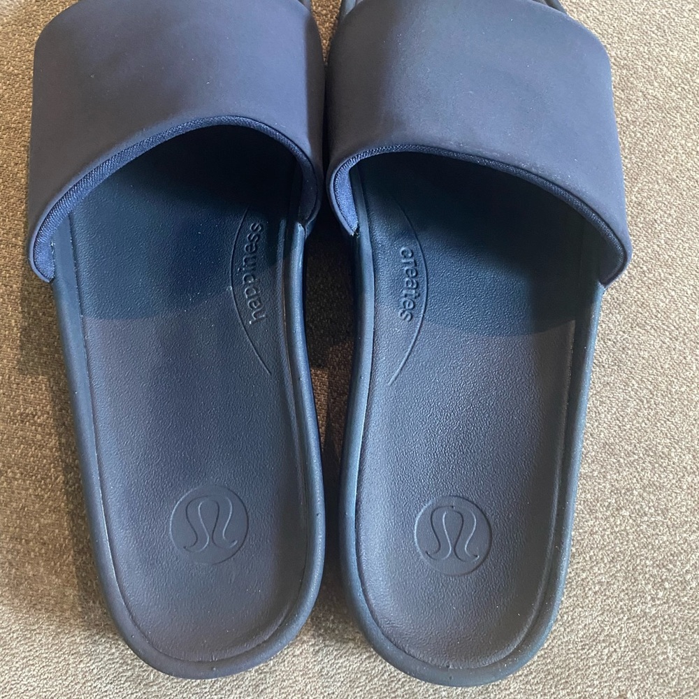 lululemon athletica Navy Blue Men's Sandals